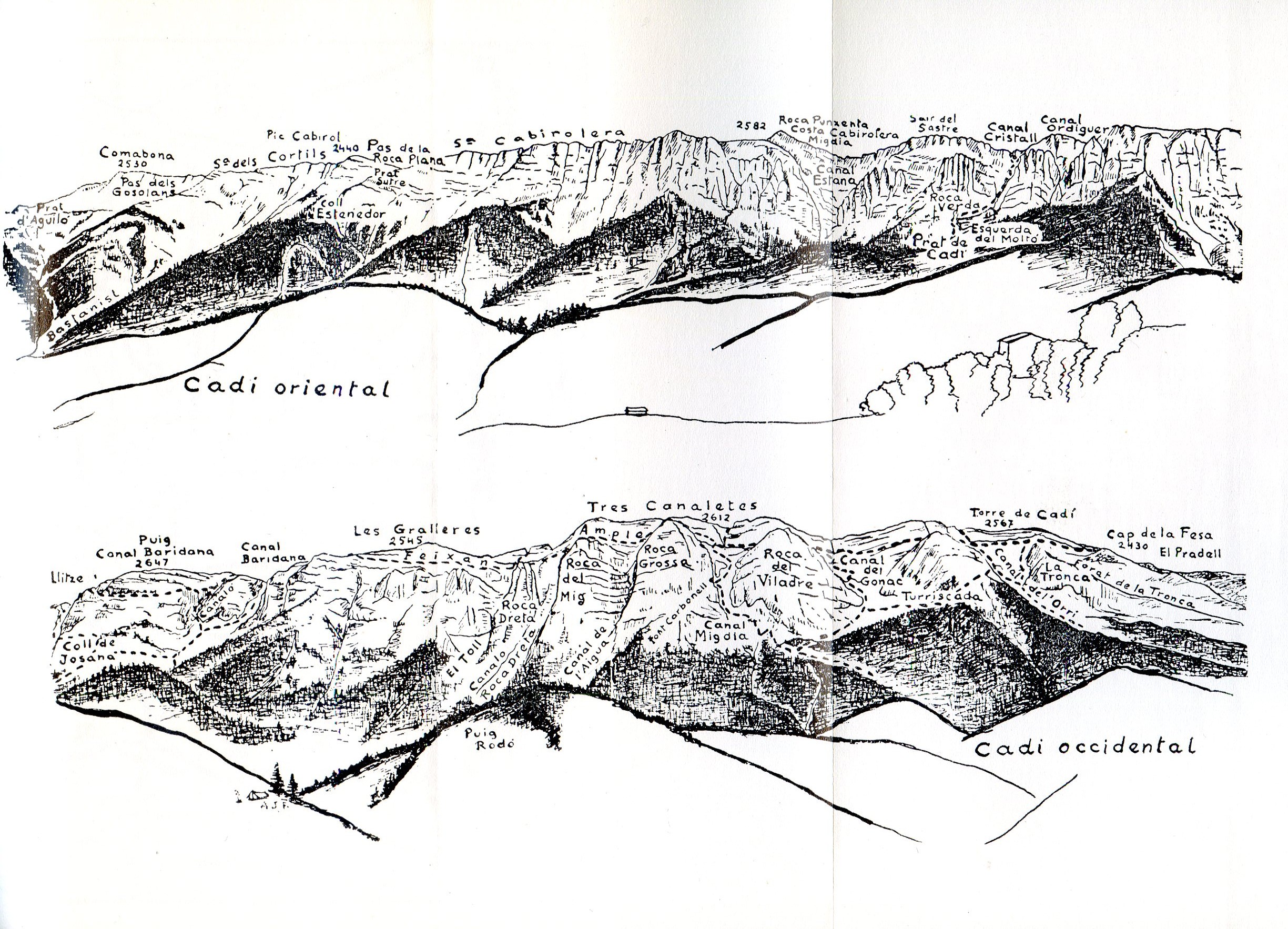 Cerdanya : Andorra-Puigpedrós-Cadí-Puigmal-Carlit - Miniatura 3